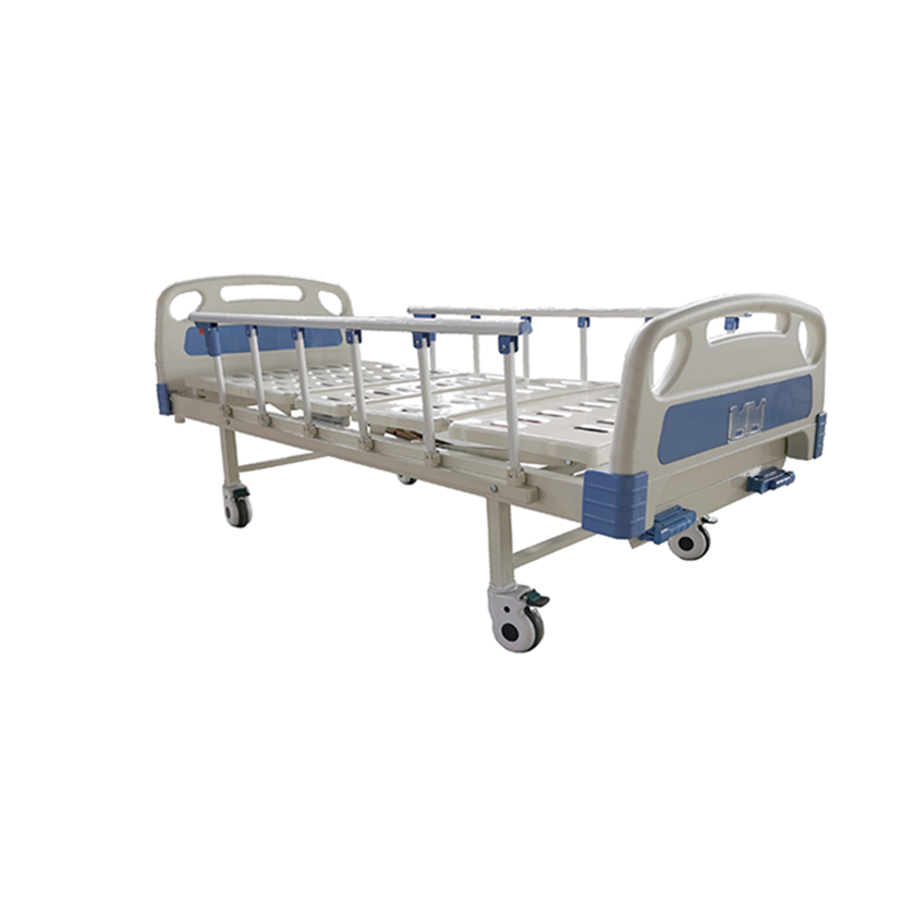 Home Care Hospital Bed Multifunction Medical Patient Nursing Bed Manual Hospital Bed With 2 Cranks