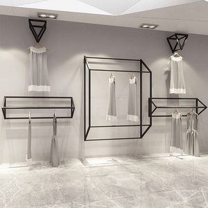 Clothing Store Display stand Decoration  Metal Rack for Clothes Shop