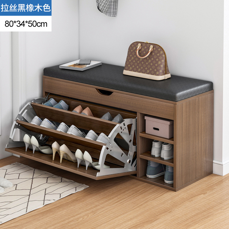 Shoe cabinet household door large capacityshoe rack Nordic belt storage cabinet shoe rack