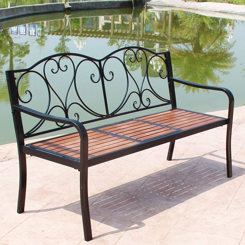 Public Furniture Garden Public Outdoor Chair Table Patio Benches Solid Garden Chair