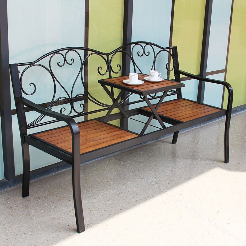 Public Furniture Garden Public Outdoor Chair Table Patio Benches Solid Garden Chair