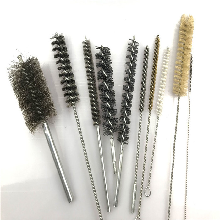 Spiral gun/pipe/tube cleaning brush with high quality and best price