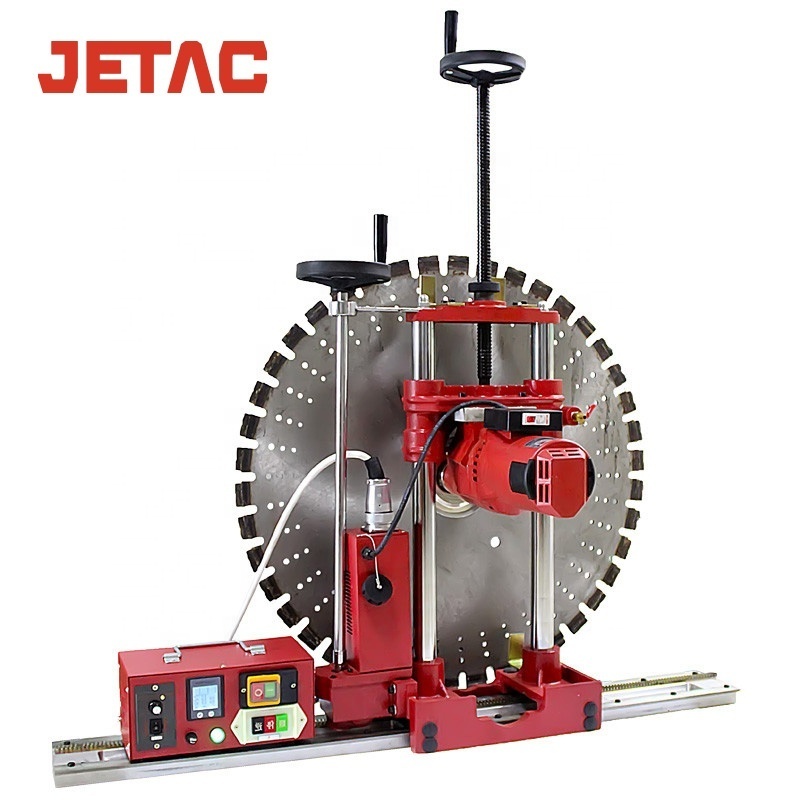 electric concrete brick aluminum miter saw 6150W automatic reinfrced cheser groove cutter rcc wall cutting machine