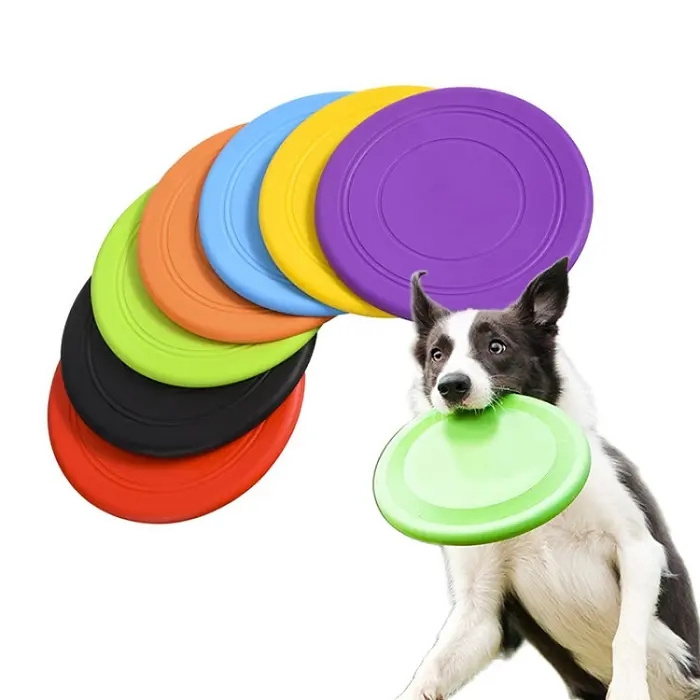 Custom Durable Dog Toy Interactive Toy Para Perros Outdoor Floats Water Flying Disc for Pet Dog