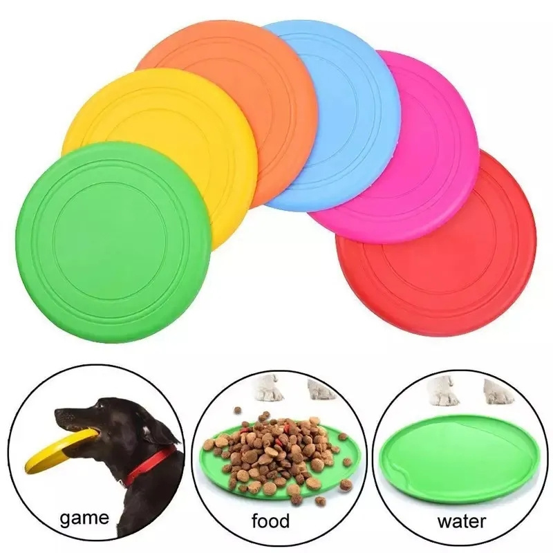 Custom Durable Dog Toy Interactive Toy Para Perros Outdoor Floats Water Flying Disc for Pet Dog