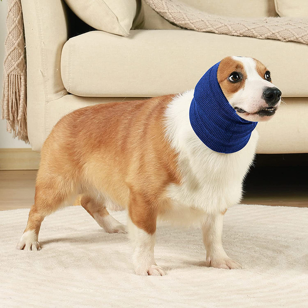 New Pet Dog Accessories Soothing Headgear Scarf To Prevent Fright And Soothe Emotions And Prevent Thunder Dog Snood