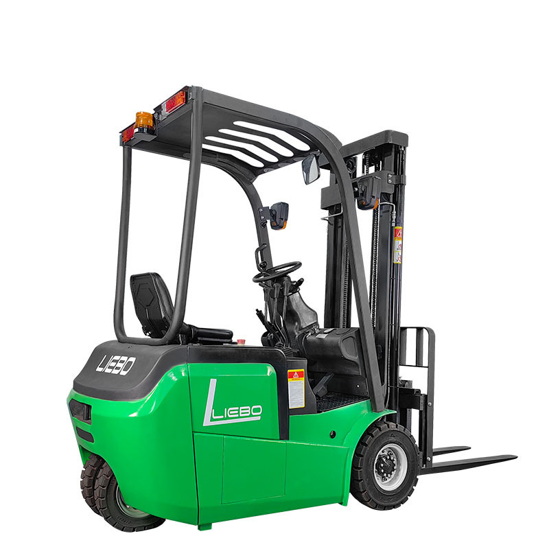 LIEBO 3 wheel forklift  from china  heli Electric Forklift  2ton portable truck electric forklift lift 4.5m