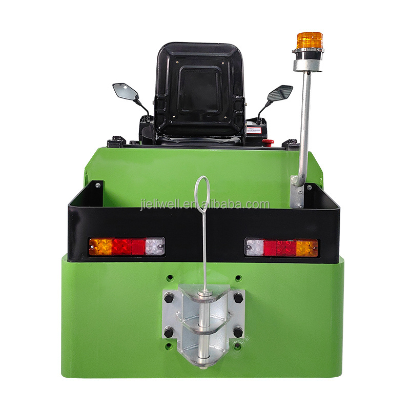 LIEBO China Aircraft Towing supplier 6000kgs 6 tons airport baggage tug battery seated tow electric truck tow tractor for sale