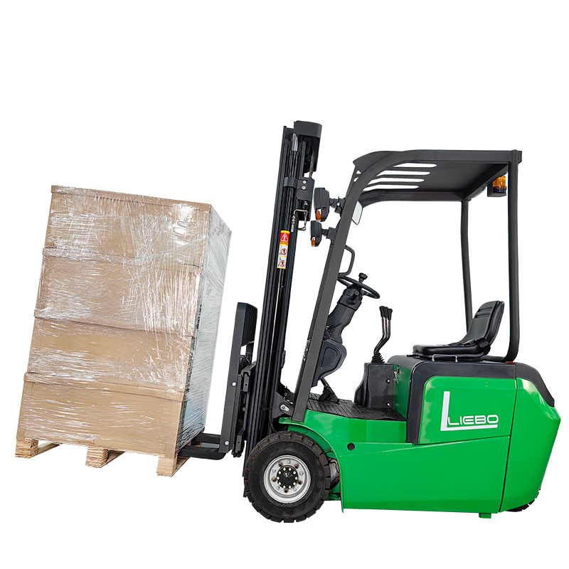 LIEBO 3 wheel forklift  from china  heli Electric Forklift  2ton portable truck electric forklift lift 4.5m