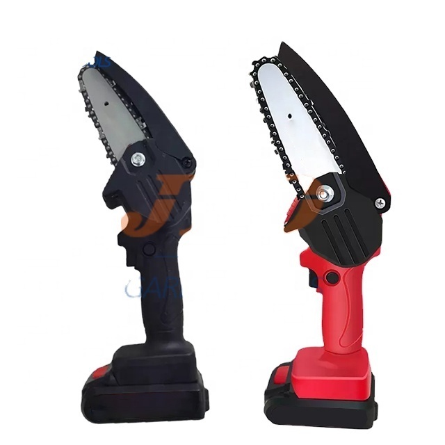 Garden Tool 4 Inch Cordless Mini Chainsaw Wood Cutter Saw Portable Mini Chainsaw