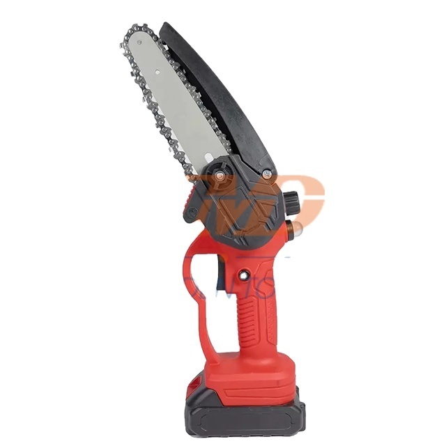 Garden Tool 4 Inch Cordless Mini Chainsaw Wood Cutter Saw Portable Mini Chainsaw