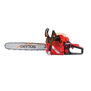 Hot-selling 2-stroke 52CC chainsaw Petrol Saw Logging Saw Gasoline Chainsaw Portable Household  spare parts