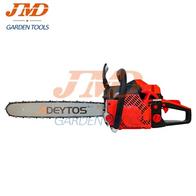 Hot-selling 2-stroke 52CC chainsaw Petrol Saw Logging Saw Gasoline Chainsaw Portable Household  spare parts