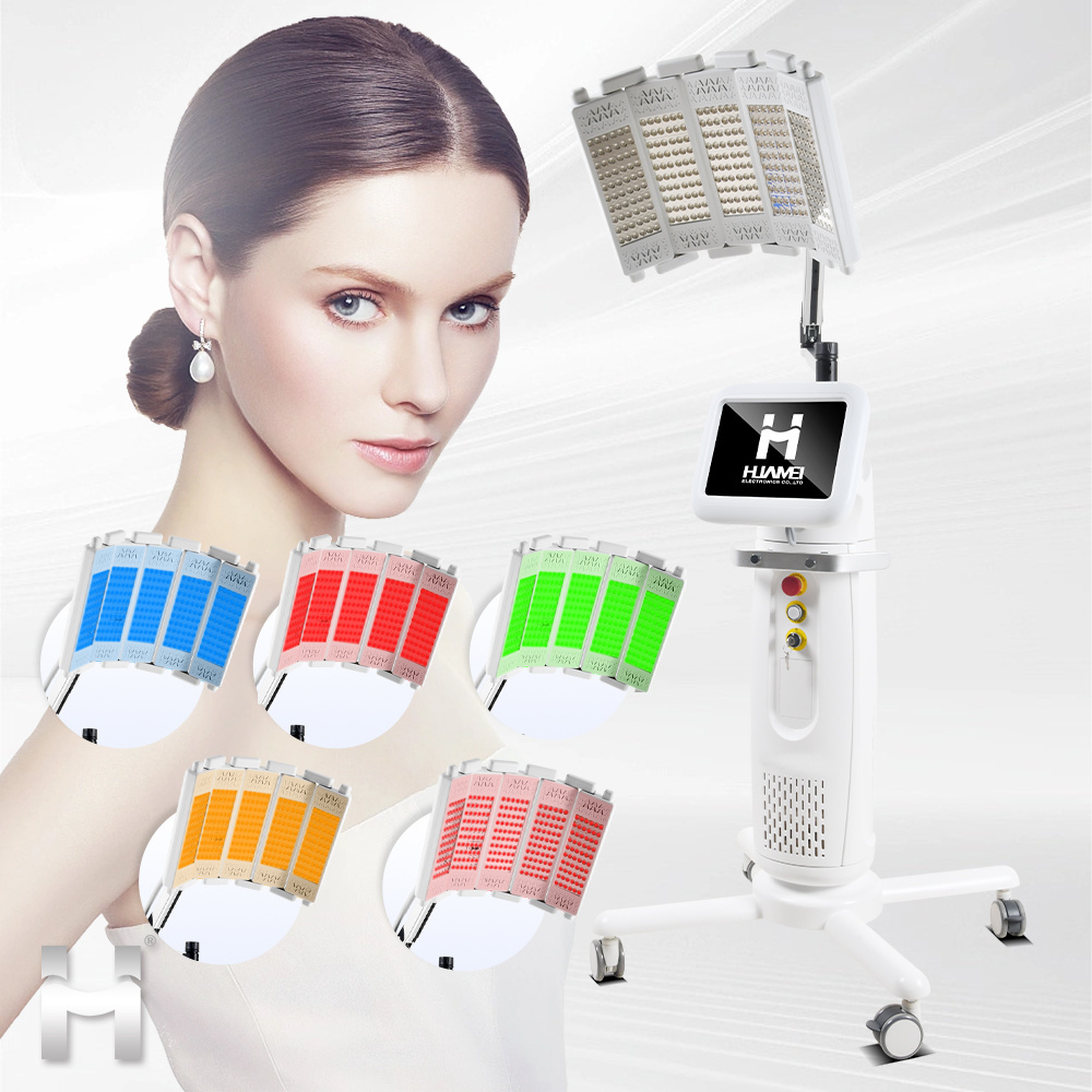 ODM OEM newst 5 colors led light therapy machine with pdt therapy equipment