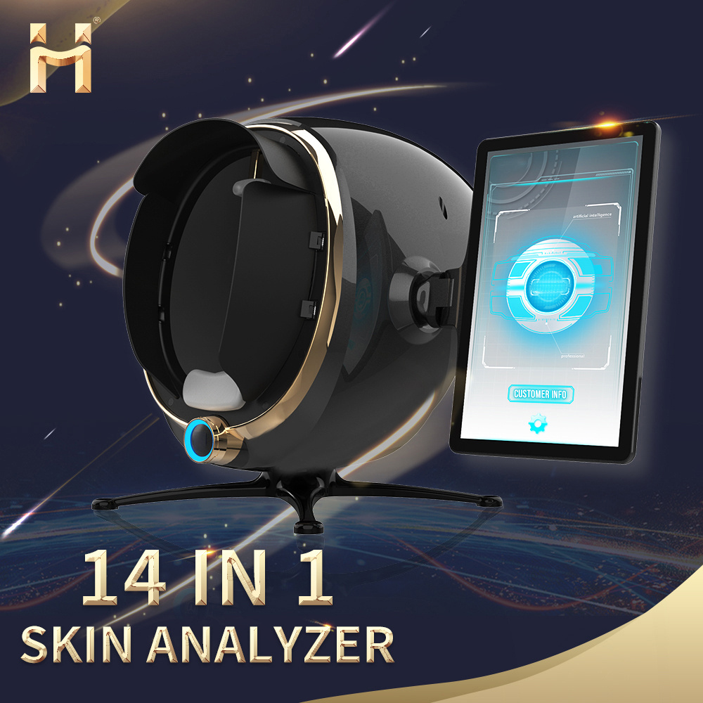 2024 hot 3d Skin Analyzer Microscope Lens Visia Skin Analysis Machine for sale Facial Scanner Tester visia skin scanner