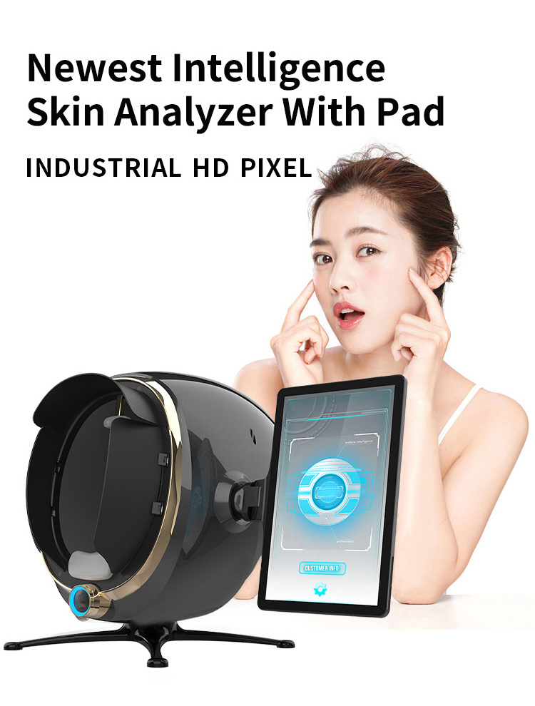 2024 hot 3d Skin Analyzer Microscope Lens Visia Skin Analysis Machine for sale Facial Scanner Tester visia skin scanner