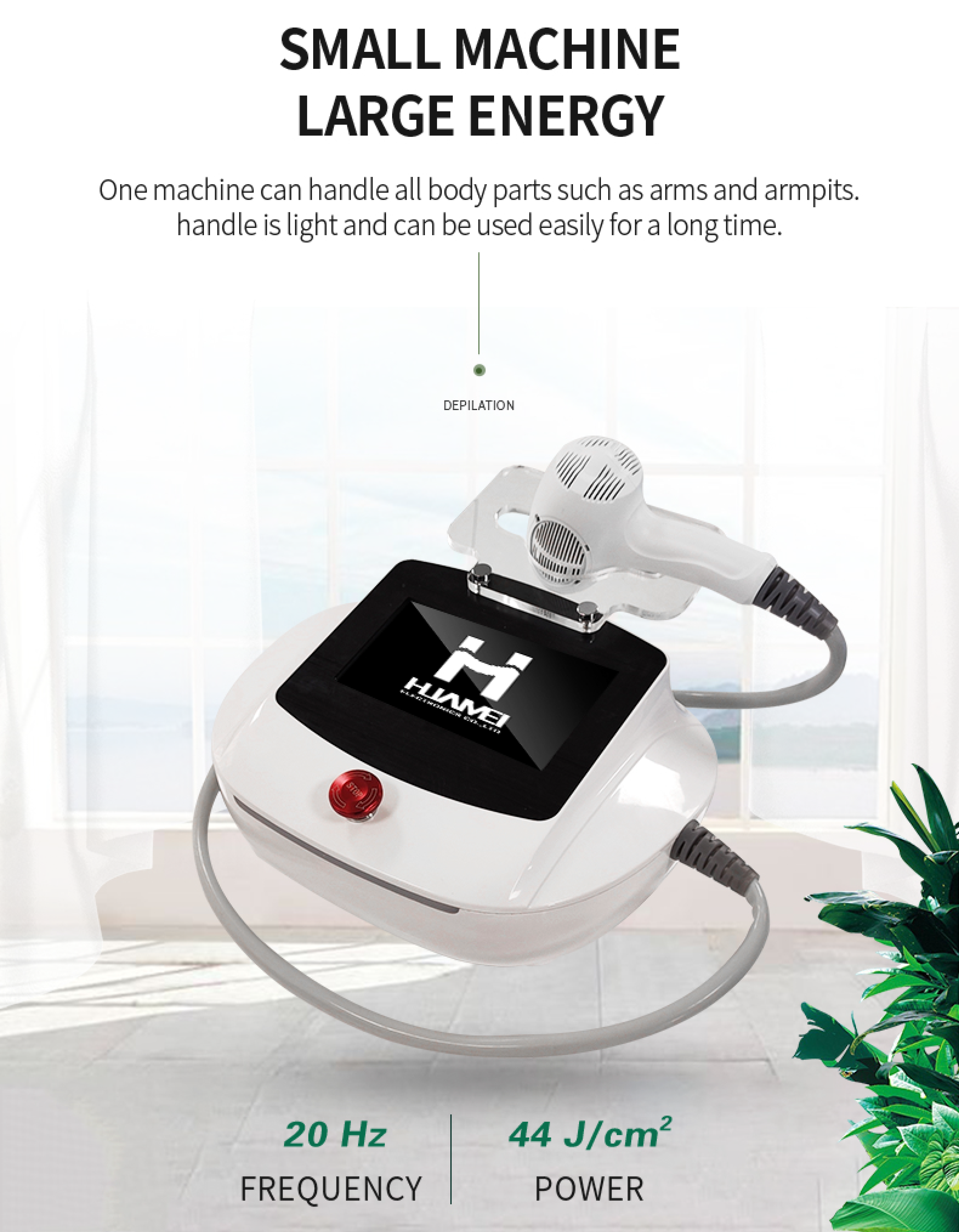 Portable High Power Diode Laser 755 808 1064 Portable 808nm Diode Laser Hair Removal Home Use mini hair removal machine