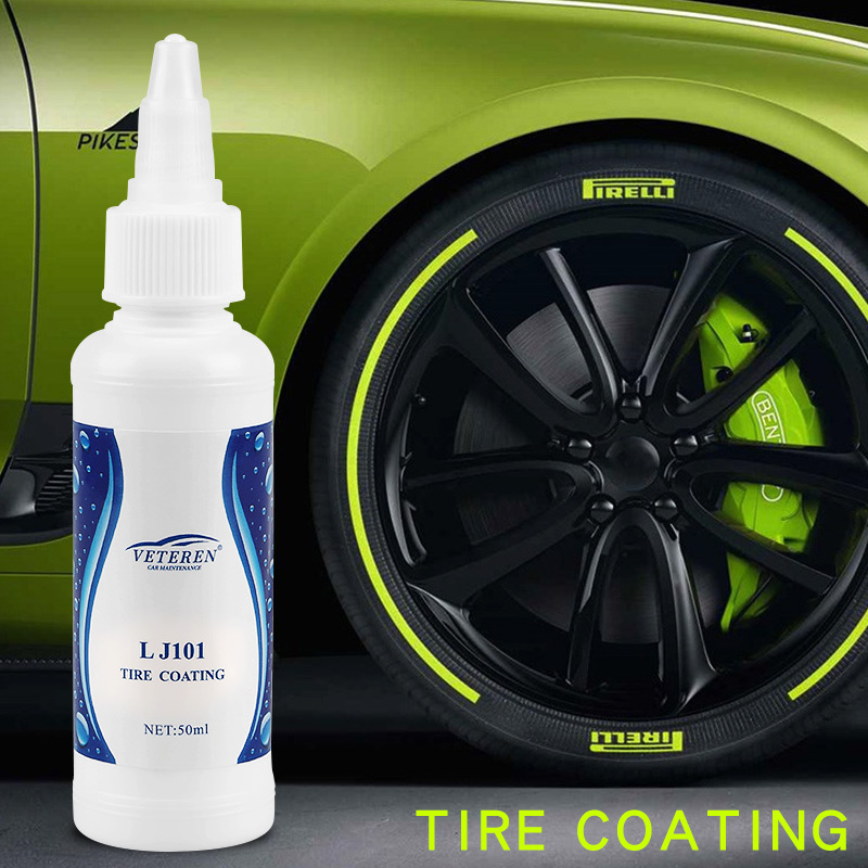 veteran Tire coating Waterproof Protective Tire Wheel Wax Coating 500ml Nano ceramic Tire OEM