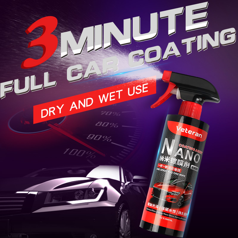 veteran nano ceramic coating Anti-scratch Car Polish Car Liquid Ceramic Coat car Paint Care Super Hydrophobic Glass Coating