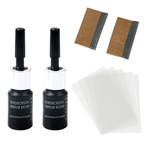 Car glass Nano repair liquid Kit Cracked car windshield repair kit Resin cracked glass repair kit Scratch tool