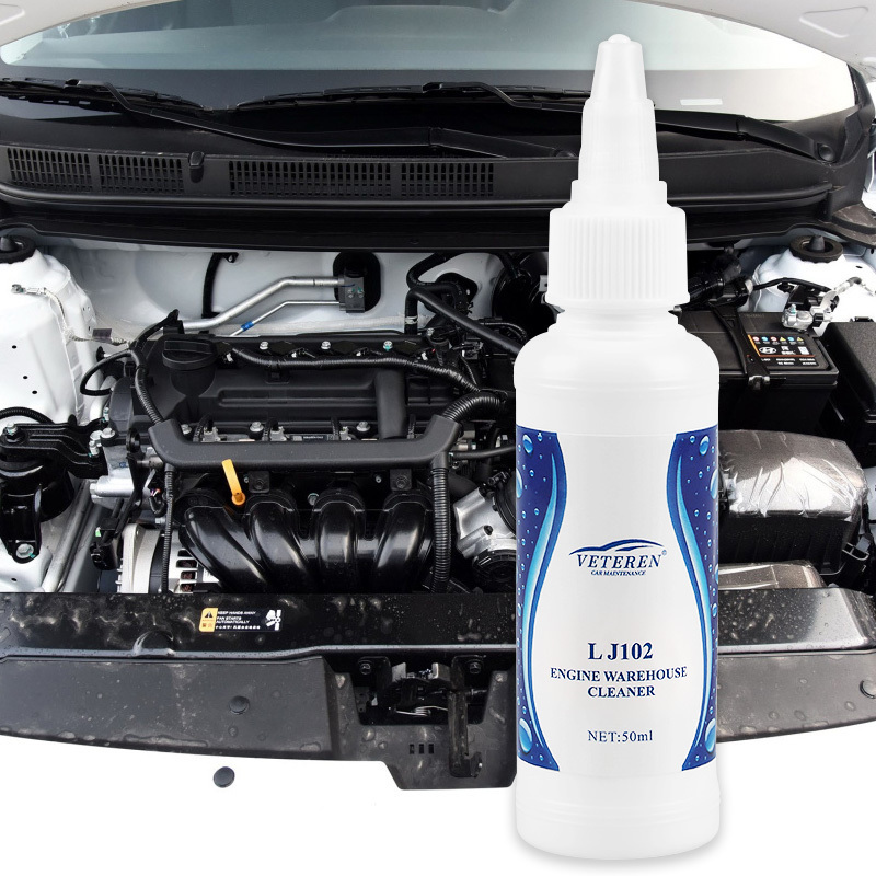 Customized 50ml spray car engine degreaser engine surface foam cleaner