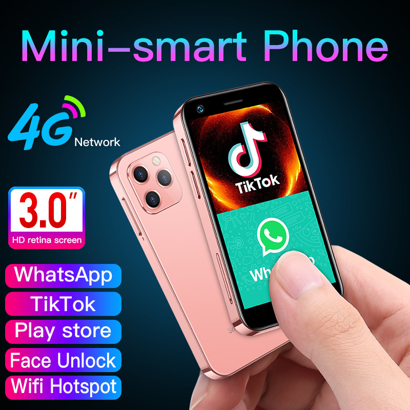 Ready To Ship Lte 4G Small Size Mini Smart Cell Phone Android Touch Mini Very Small 4G Smart Phone Volte Smartphone Mobile Phone