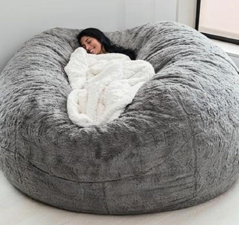 Adult Sofa Bean Bag Eco Friendly Kids large Bean Bag Chair Waterproof Unfilled Bean Bag Cover