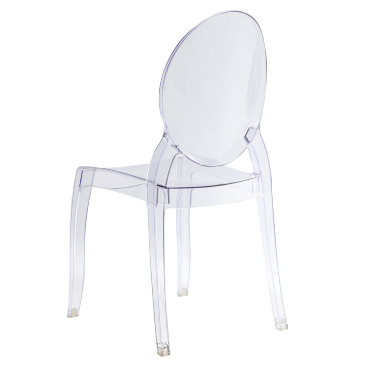 Wholesale Hotel Stackable Transparent Clear Chavari Acrylic Chairs For Weddings And Banquet