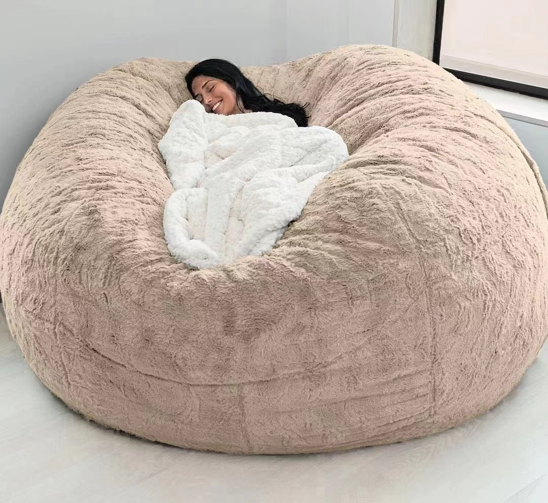 Adult Sofa Bean Bag Eco Friendly Kids large Bean Bag Chair Waterproof Unfilled Bean Bag Cover