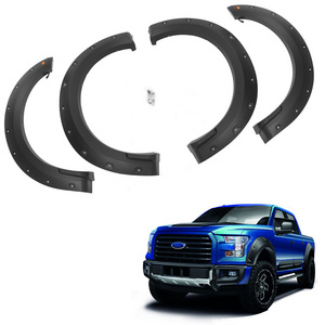 Carbon fiber fender flares used for 2015-2017 Ford F150 fender flares matte black support OEM ODM customization