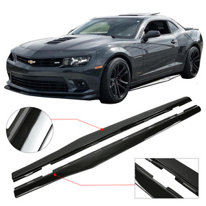 Car universal side skirts body kit compatible for Chevy Camaro side skirt 2010-2015 bmw f30 side skirts support oem odm