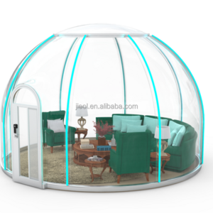 Hot Selling hight Wind Resistance Pc Polycarbonate Planetarium Dome Tent Modular Domes Tent Home For Resorts Geodesic Dome