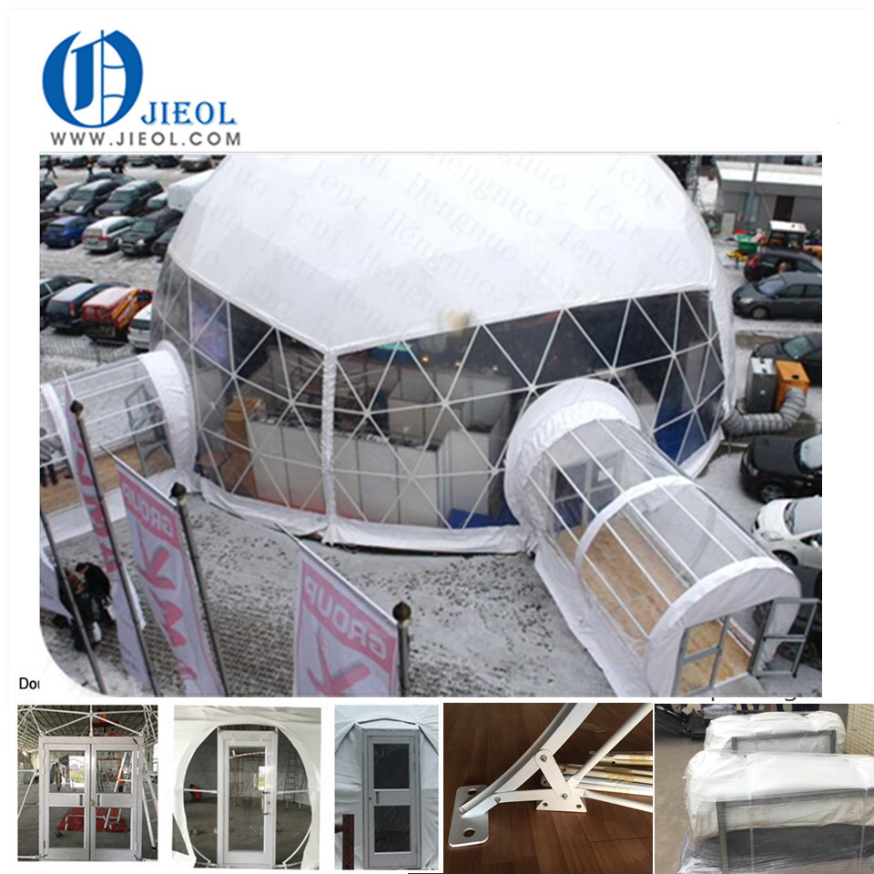 Chinese dome event tent with glass door dome house Garden igloo