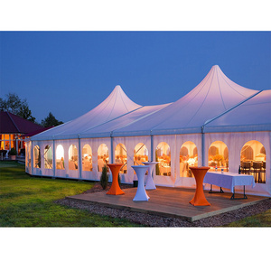 Outdoor commercial chapiteau tente events party frame banquet luxury 20 x 40 wedding marquee party tent for sale