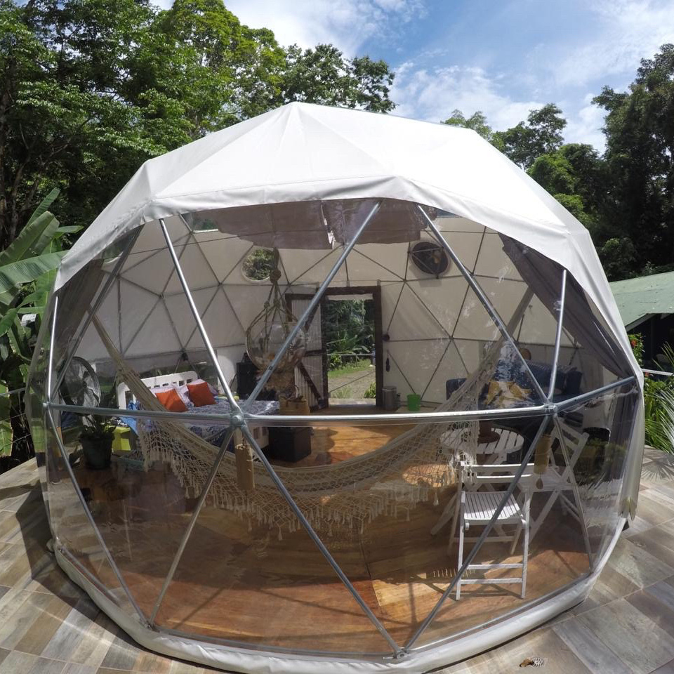 Transparent Outdoor Dome Tent Geodesic Camping Dome Tent For Glamping And Party Events