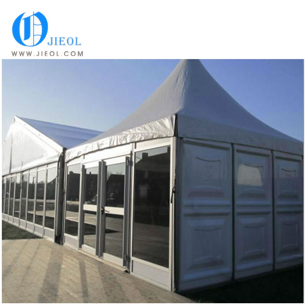 Pavilion canopy glass wall pagoda event tent