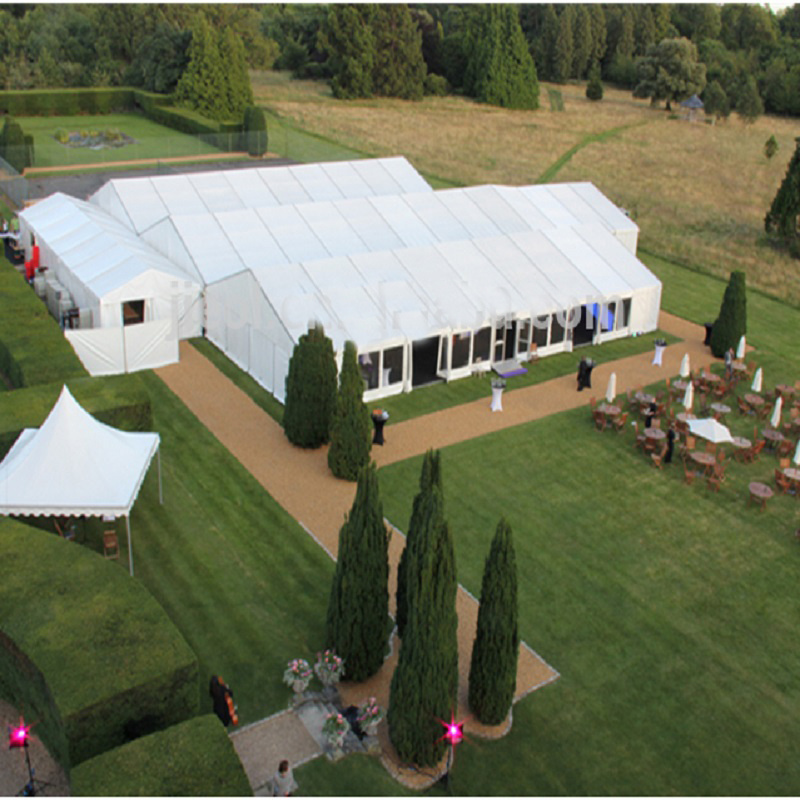 Factory price aluminum frame party wedding event marquee 500 people church tent for sale