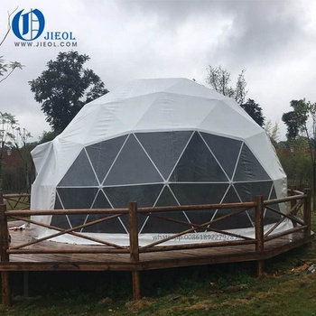 Customized 3-40m Diameters Outdoor Geodesic Dome House Clear Greenhouse Domes Glamping Events Tent