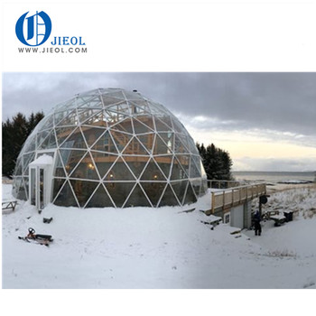 Customized 3-40m Diameters Outdoor Geodesic Dome House Clear Greenhouse Domes Glamping Events Tent