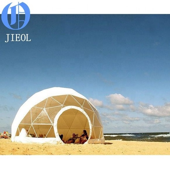 Hot Sale Transparent Winter And Summer 3.6m Outdoor Garden Party Event Pvc Plastic Igloo Dome Tent For Dning Cafe