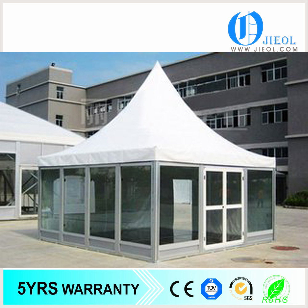 Pavilion canopy glass wall pagoda event tent