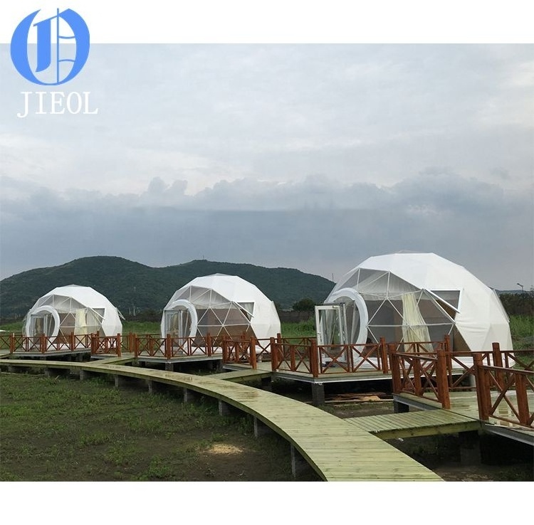 Hot Sale Transparent Winter And Summer 3.6m Outdoor Garden Party Event Pvc Plastic Igloo Dome Tent For Dning Cafe