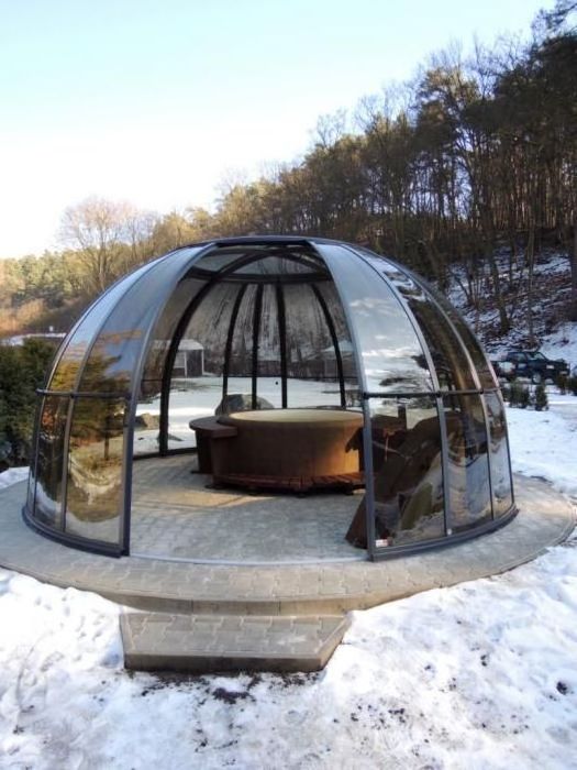 6m 3.5m Waterproof Camping Tent Luxury Hotel Resort Transparent Bubble Dome Tent