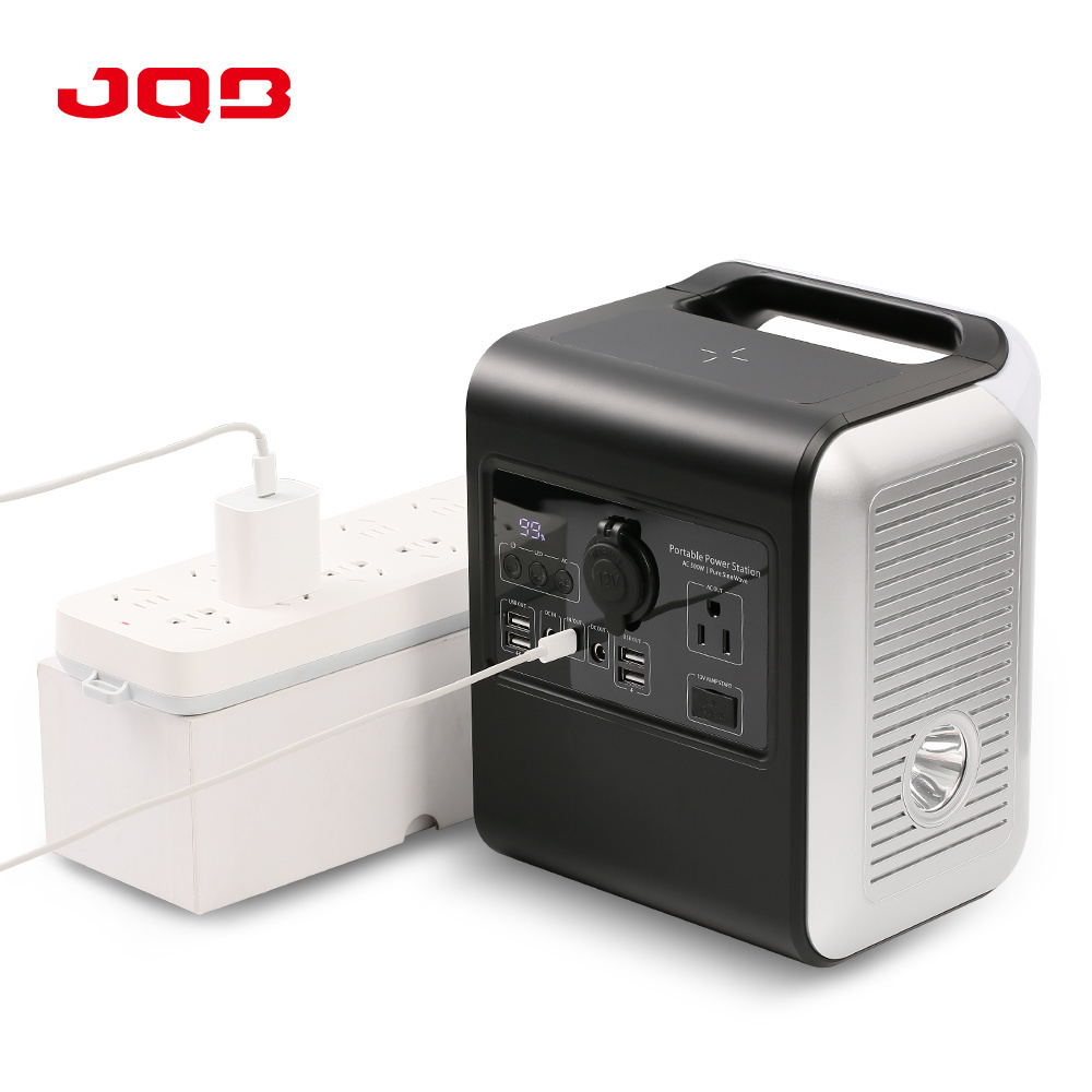 hot selling AC600W Portable Power Station 150,000mAh/555Wh Jump Starter Outdoor Power Bank Trip power bank