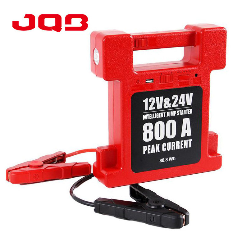 jumper cable car booster battery charger 12v 24000mAh car starter power bank jump starter portable power pack tack life