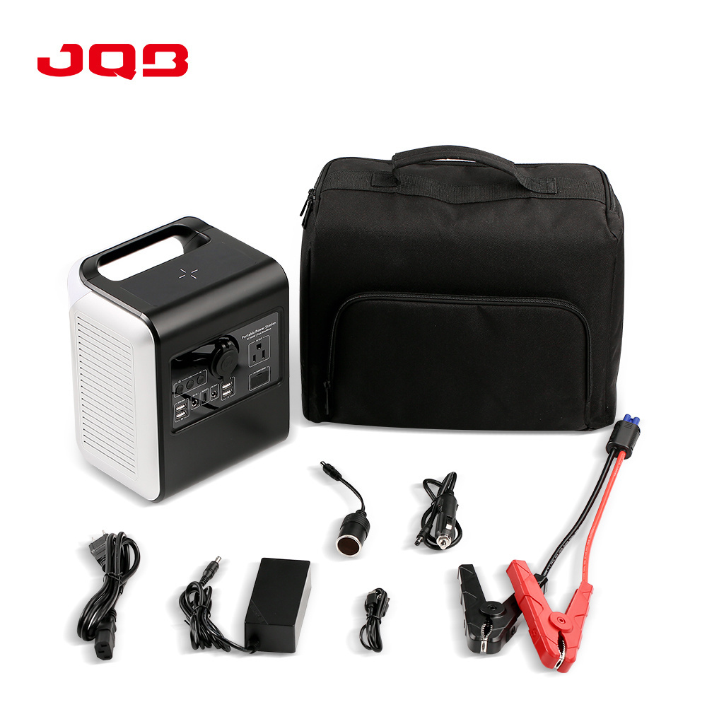 hot selling AC600W Portable Power Station 150,000mAh/555Wh Jump Starter Outdoor Power Bank Trip power bank