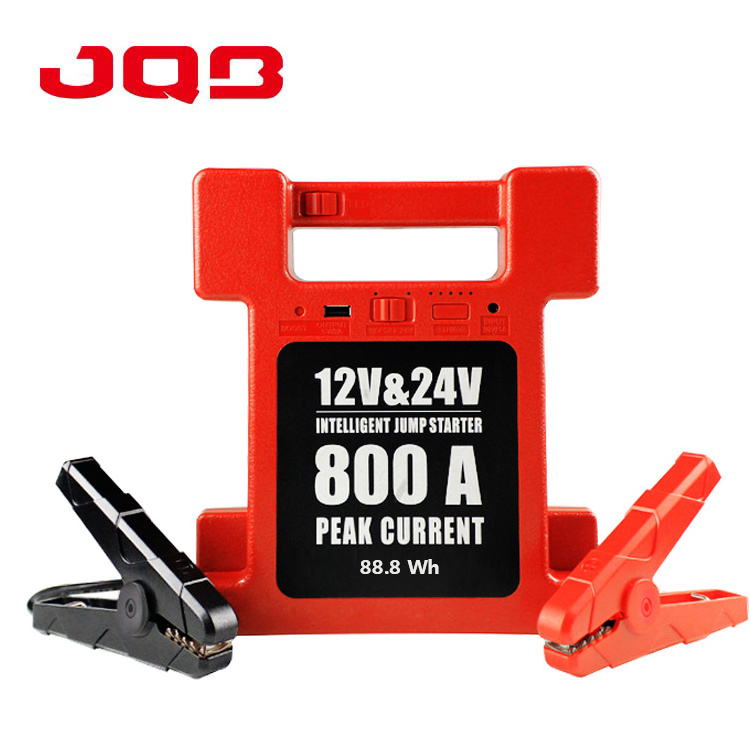 jumper cable car booster battery charger 12v 24000mAh car starter power bank jump starter portable power pack tack life