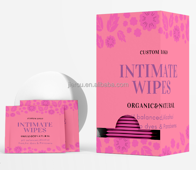 Wholesale Natural organic Feminine Wipes for vagina after sex