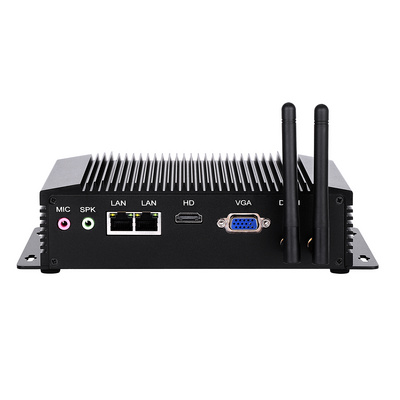 Industrial PC With SIM Card Slot Support 4G Network with Inte-l N3520 Win10 Linux 2* RS232  2* Inte-l i211 LAN