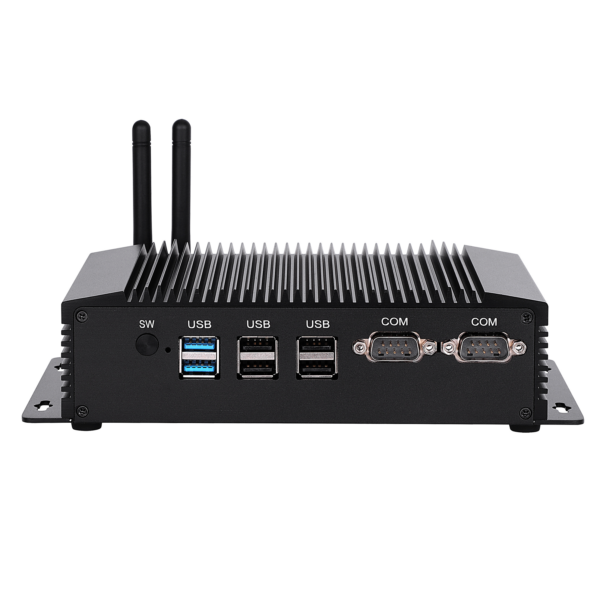 Industrial PC With SIM Card Slot Support 4G Network with Inte-l N3520 Win10 Linux 2* RS232  2* Inte-l i211 LAN